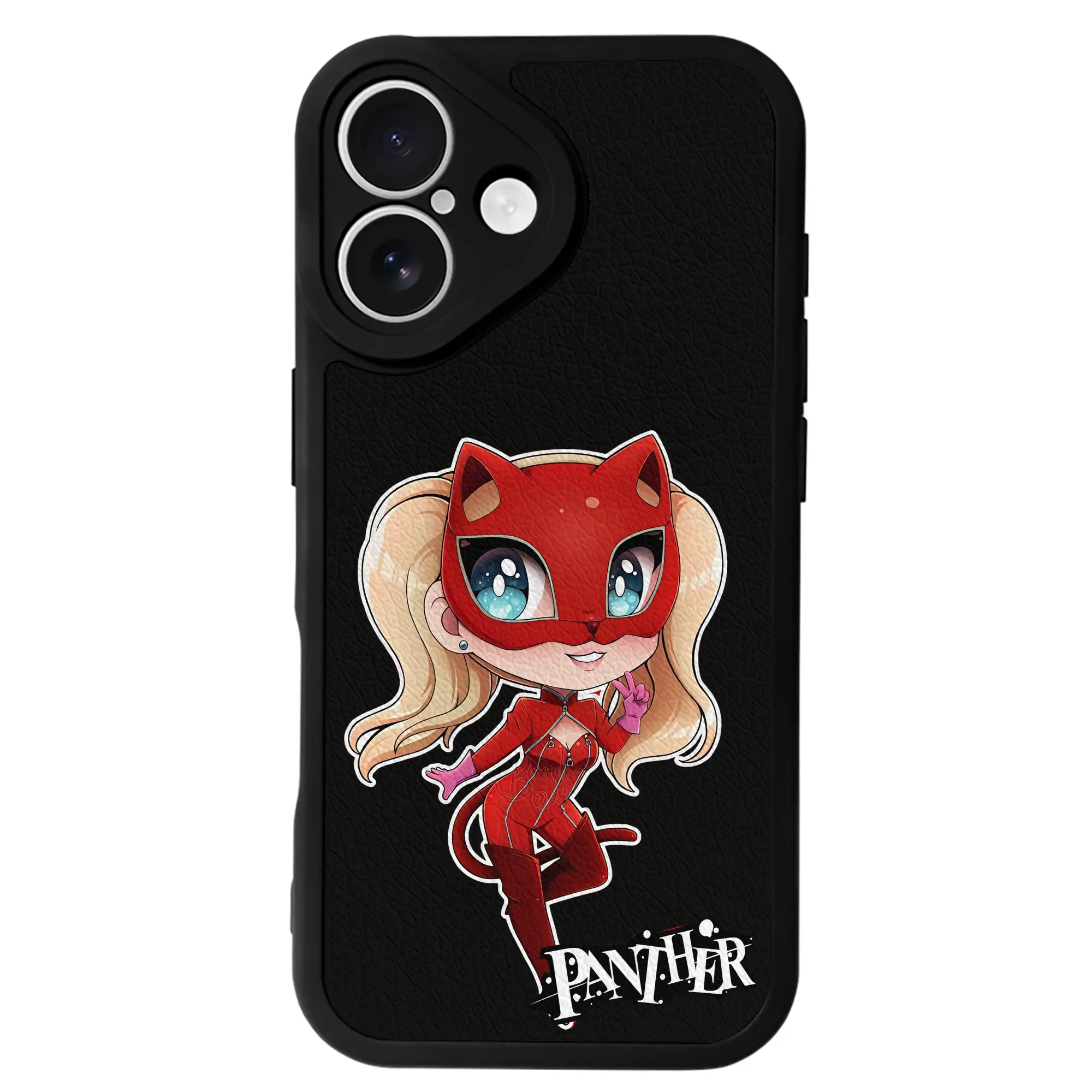 ペルソナ グッズ,高巻杏 - IPhone 16シリーズ対応 ・ シリコンスマホケース ・ レザー調 ・ 高精度フィット ・ 耐衝撃 ・ ワイヤレス充電対応 ・ 精密カット